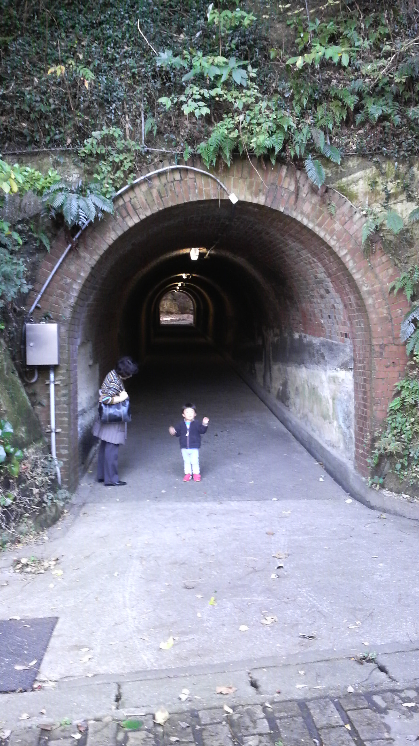 観音崎のトンネル