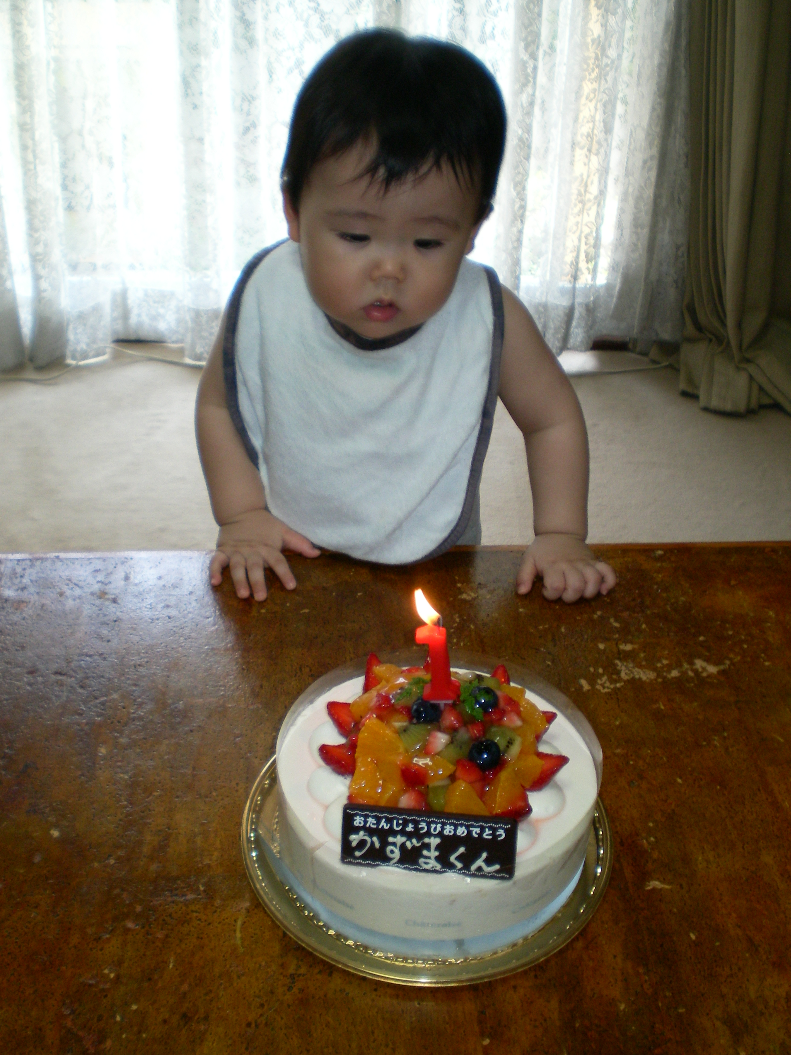 1歳誕生日